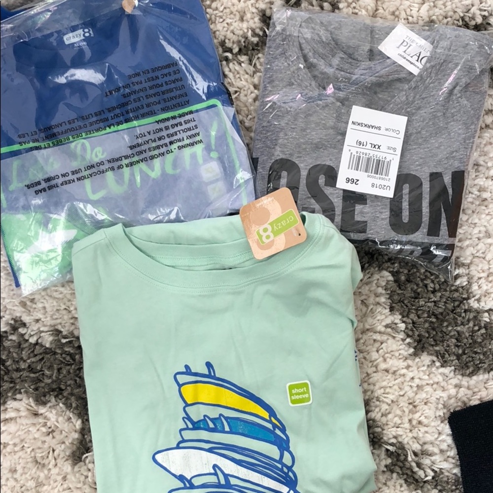 All brand new boy’s T shirts